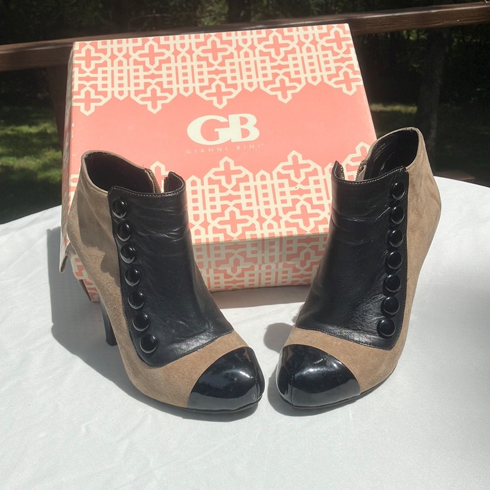 GB -GIANNI BINI Booties Shoes lightly worn Sz 6.5